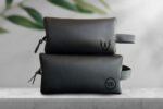 Personalized Leather Toiletry Bag - Image 4