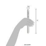 ForPro Zebra Foam Nail Files - Image 5