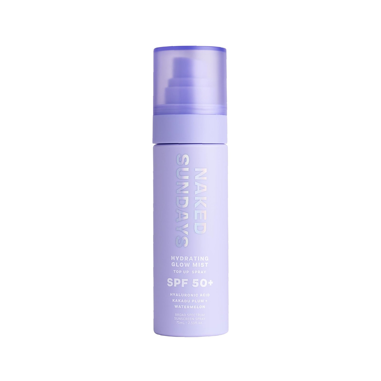 Version 1.0.0 Naked Sundays SPF 50 Face Mist - Image 1