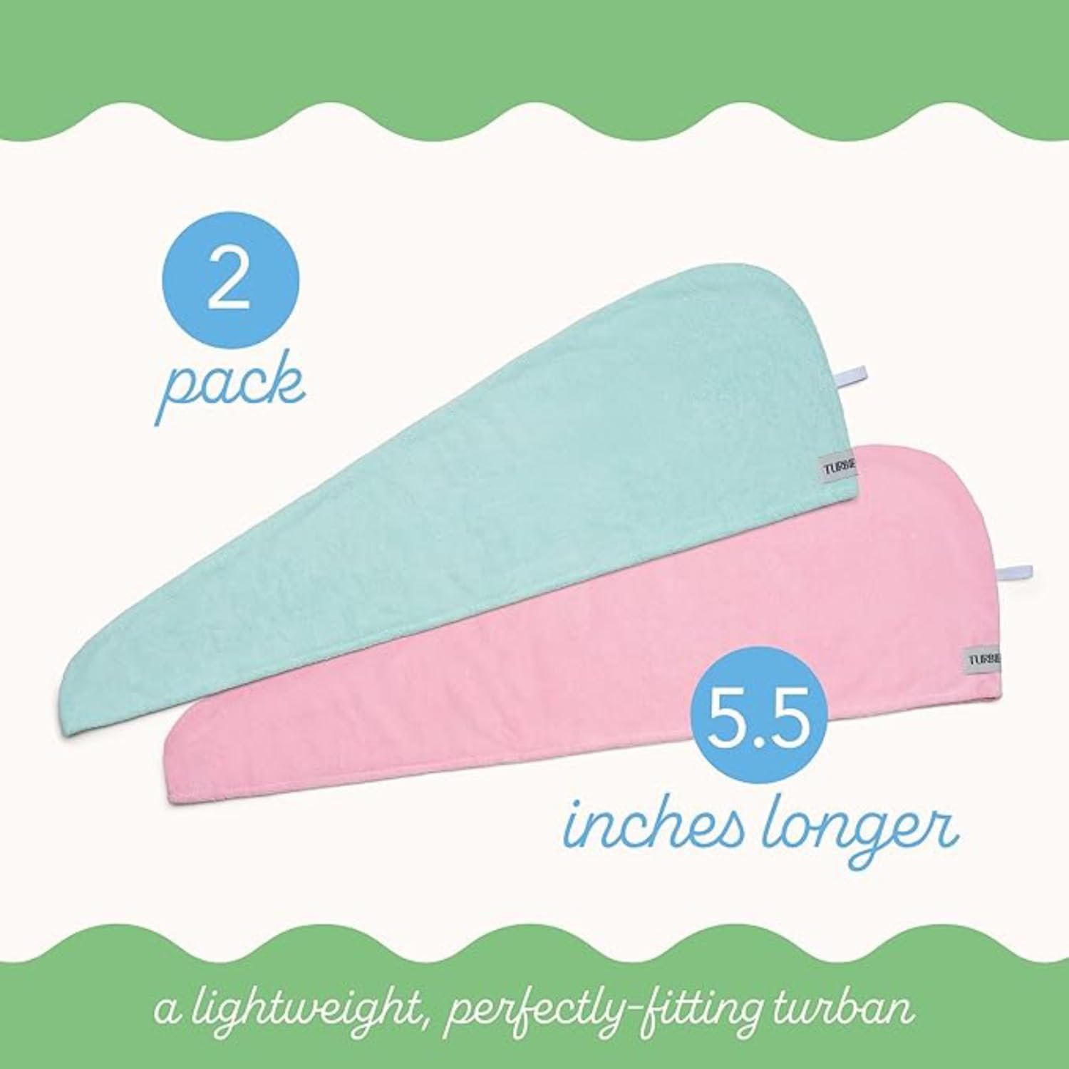 61-JTDQh-DL.jpg Turbie Twist Microfiber Hair Towel - Image 3