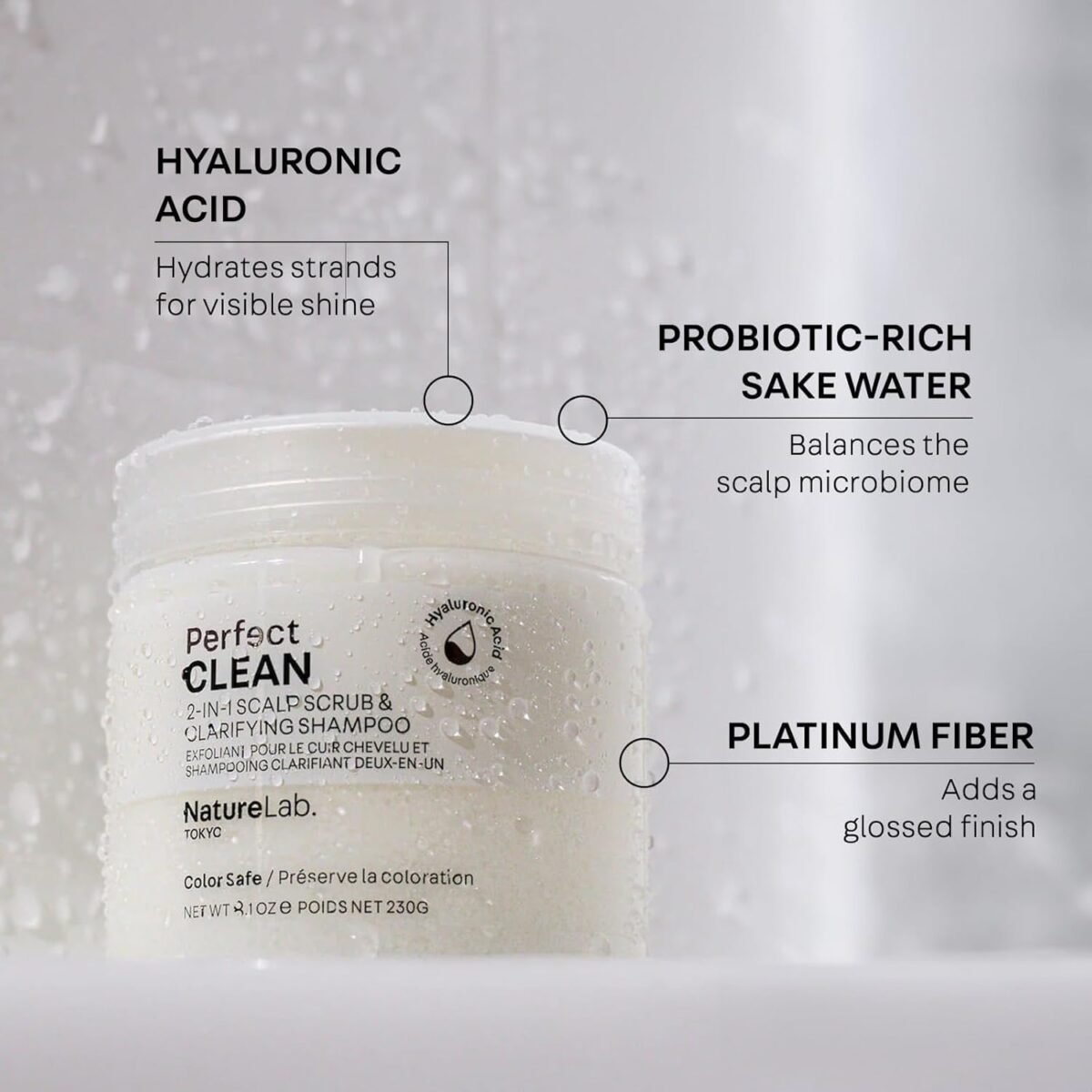 NatureLab.TOKYO Scalp Scrub & Shampoo - Image 3