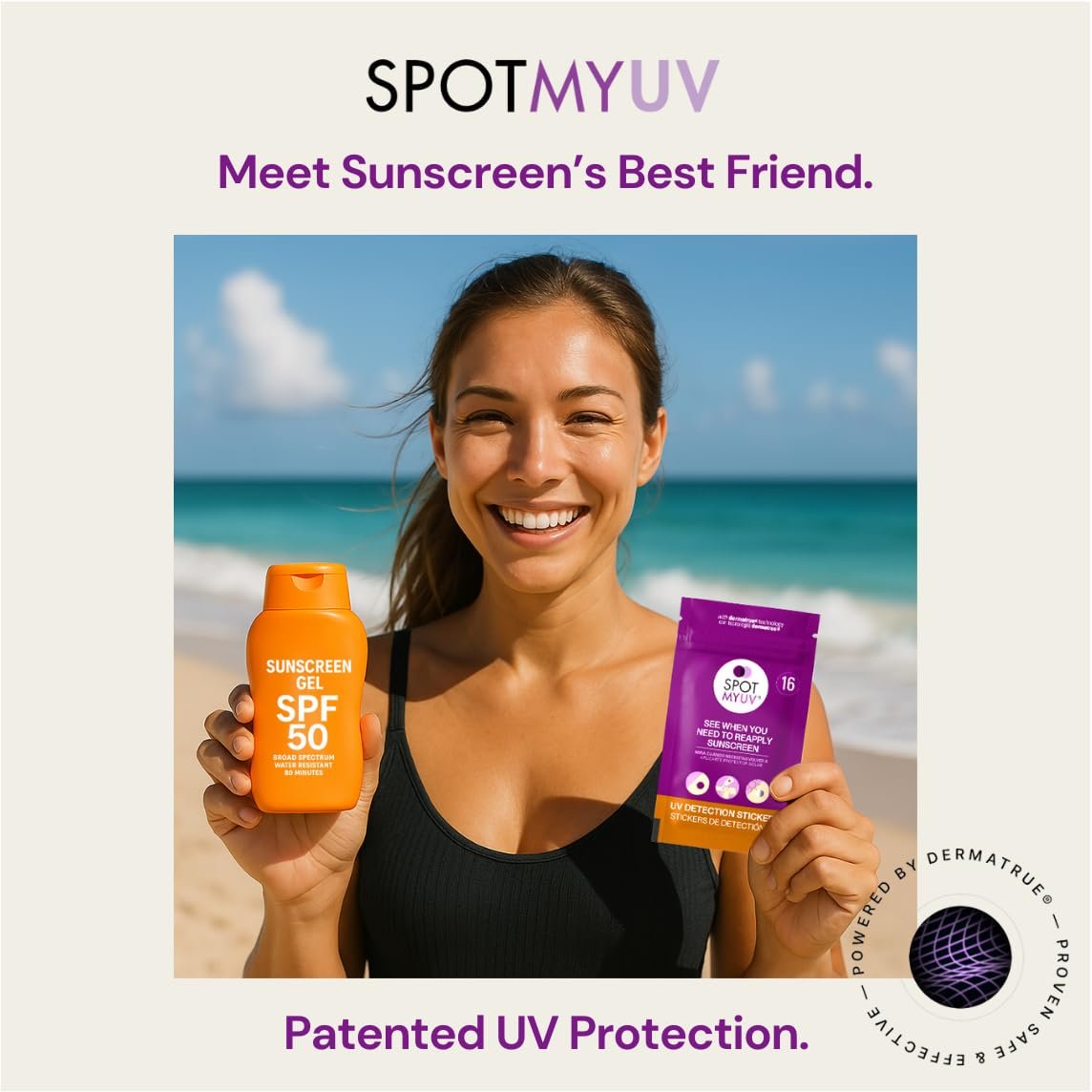 61FwlmsfMYL.jpg SpotMyUV Sunscreen UV Detection Stickers - Image 2