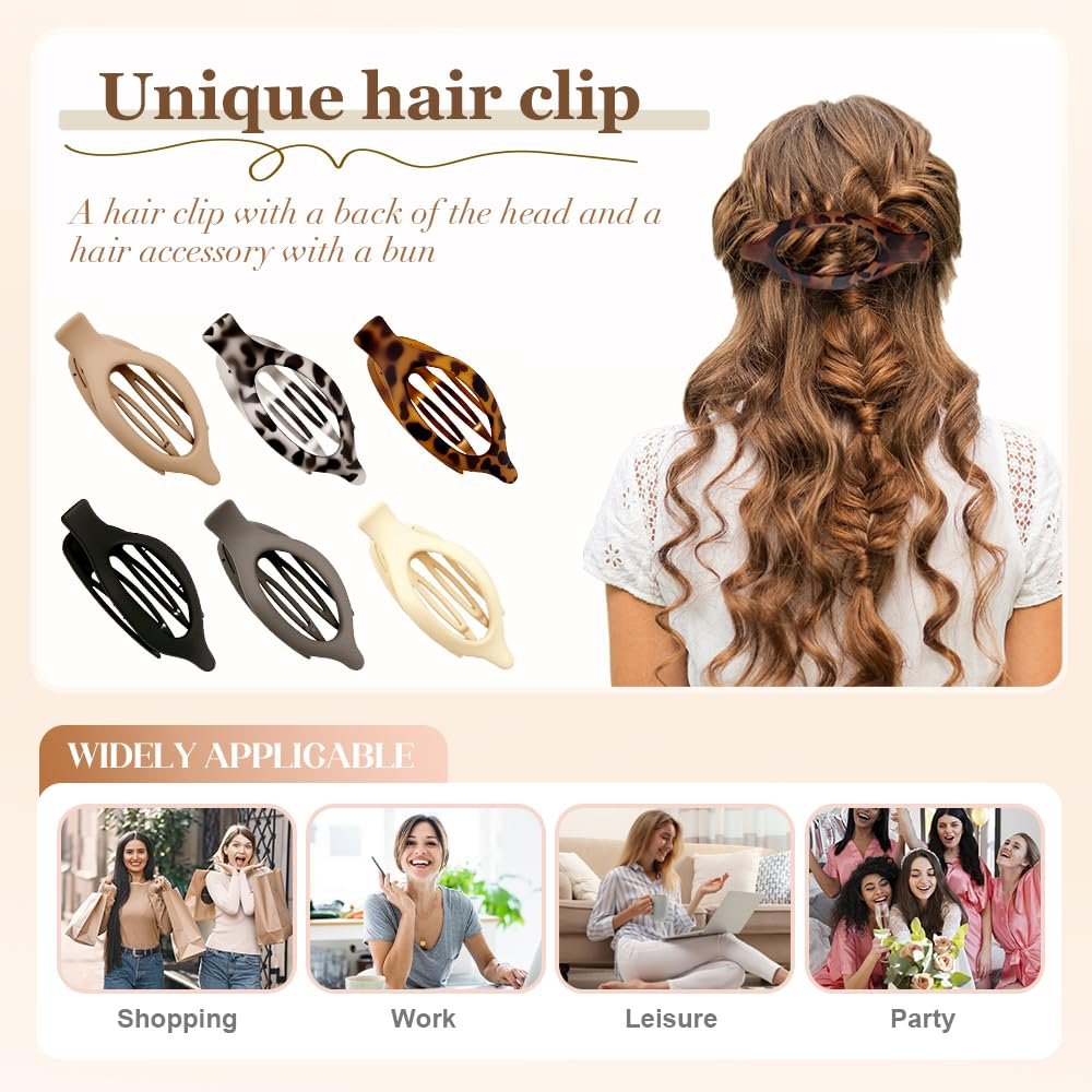 Version 1.0.0 Comfort Flat Hair Clips - Image 6