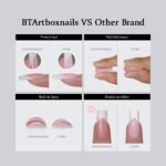 BTArtboxnails French Tip Press On Nails - Image 5