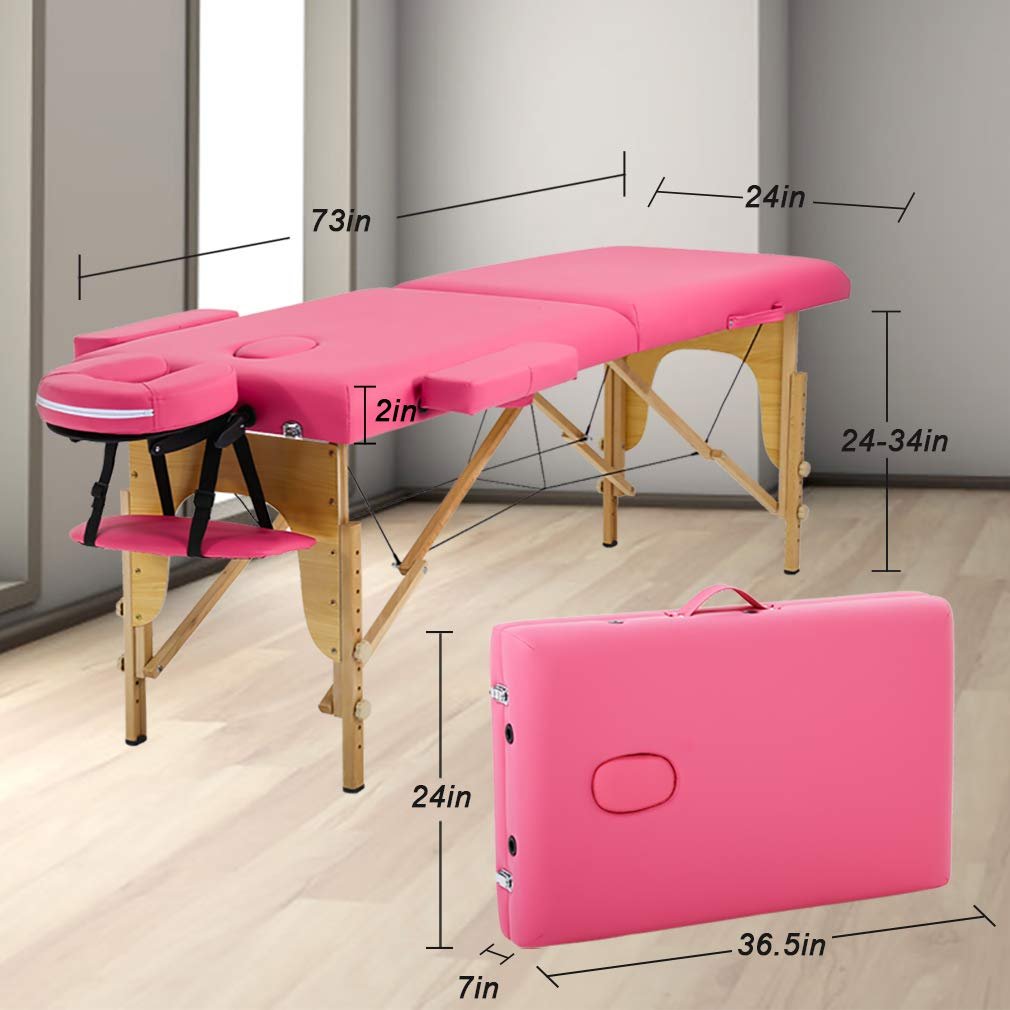 61ZfXsxPrvL.jpg BestMassage Portable Massage Table - Image 6