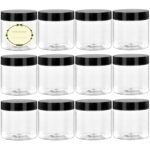 TUZAZO 4 Oz Plastic Container Jars
