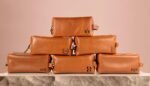 Personalized Leather Toiletry Bag - Image 5