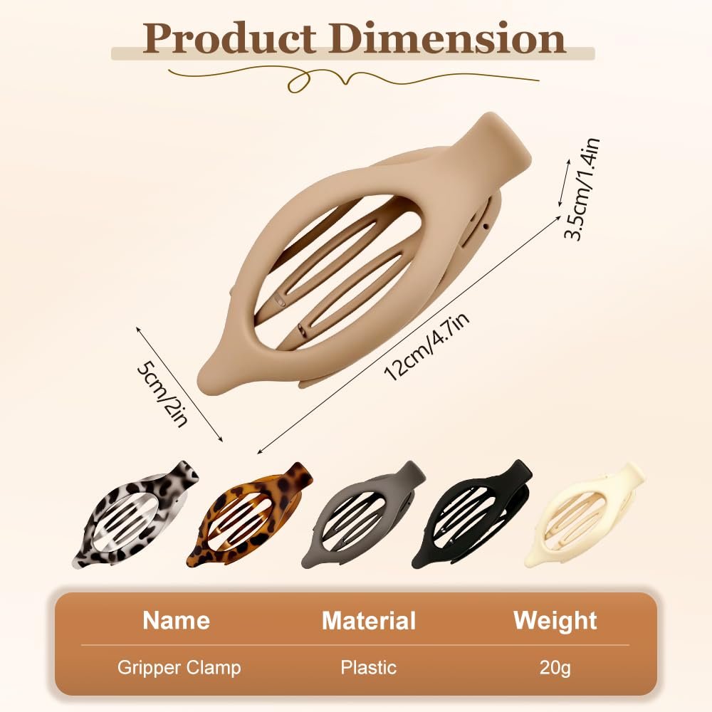 61ixkvdiv7L.jpg Comfort Flat Hair Clips - Image 5