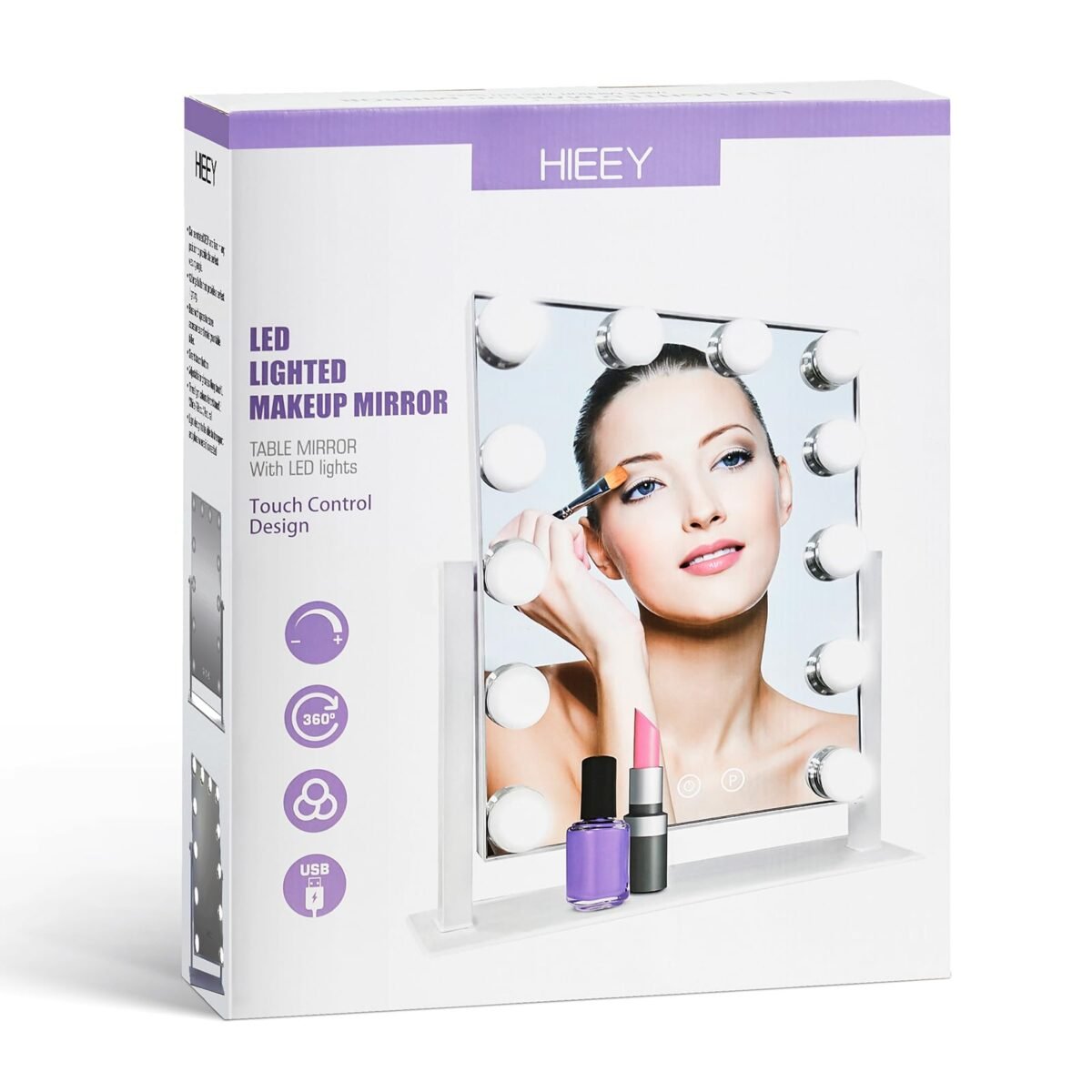 HIEEY Vanity Makeup Mirror - Image 6