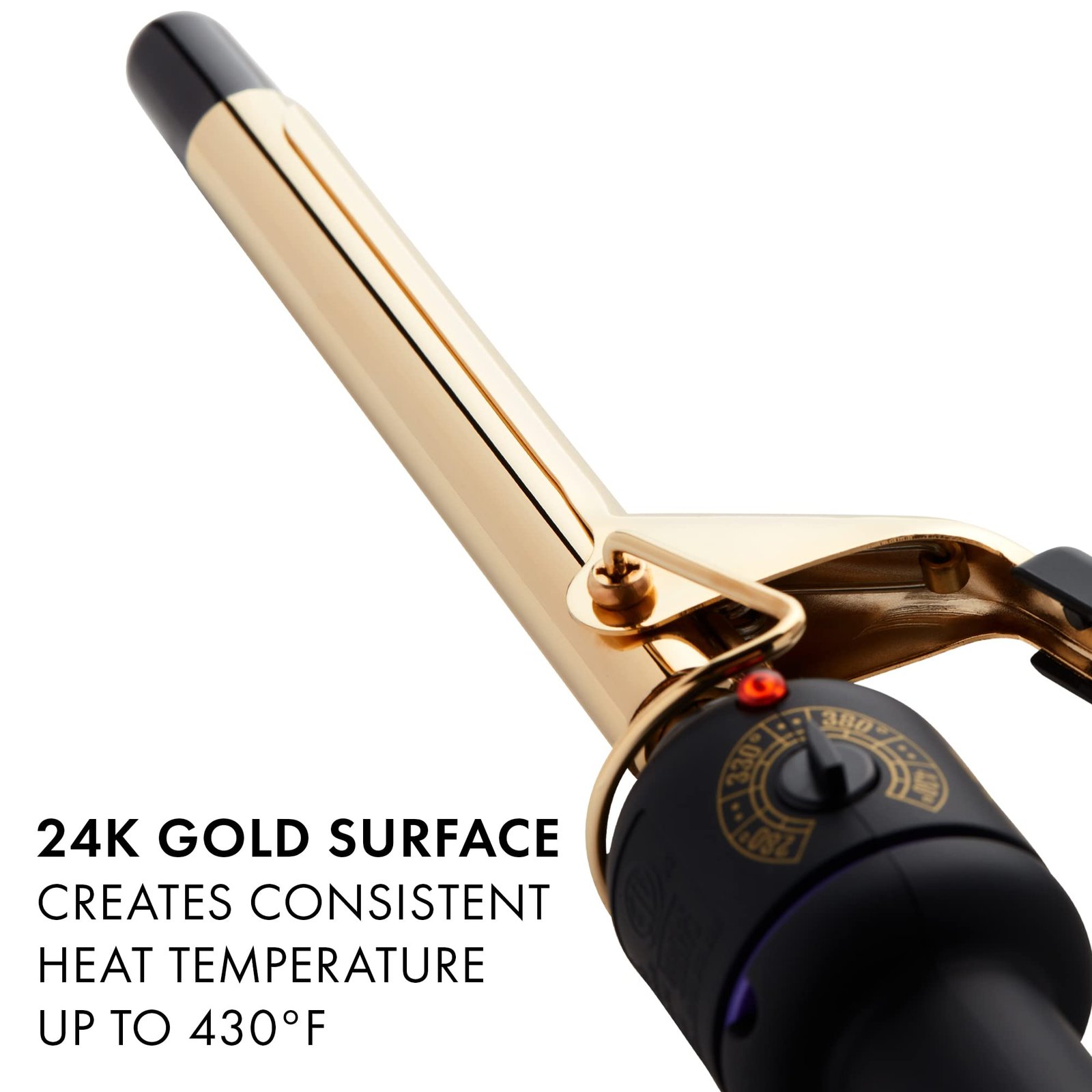 61n3dgLwICL.jpg Hot Tools Pro 24K Gold Curling Iron - Image 3