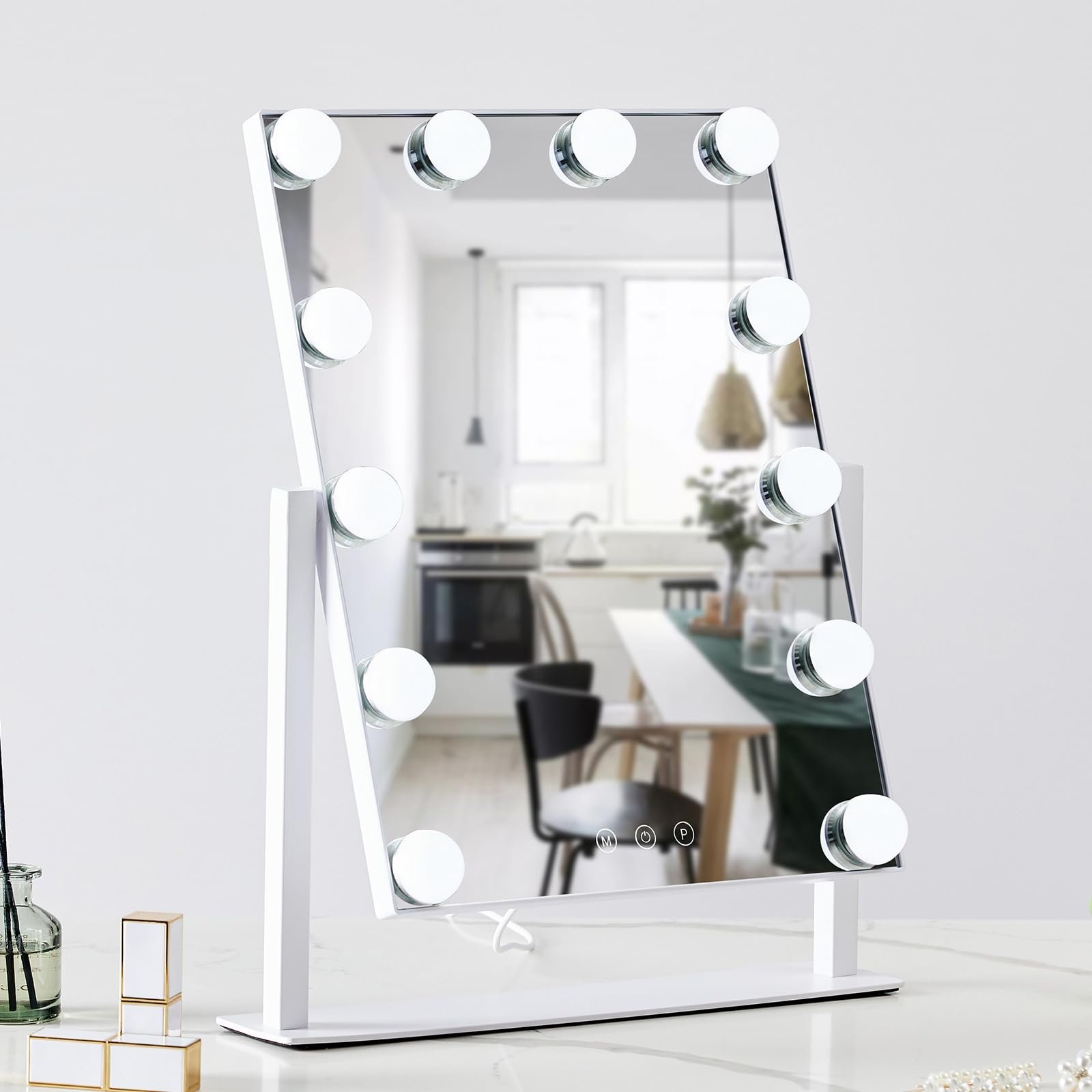 61nPFBz-pL.jpg HIEEY Vanity Makeup Mirror - Image 4