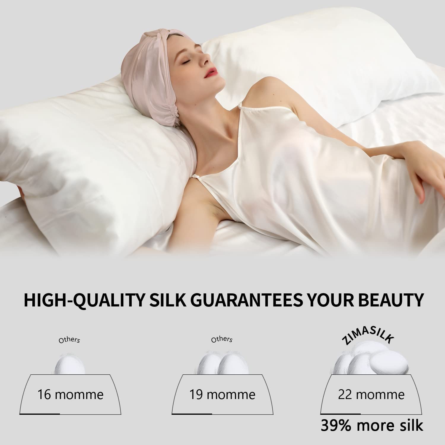 61s0H9Uc1FL.jpg ZIMASILK Silk Bonnet Care - Image 2