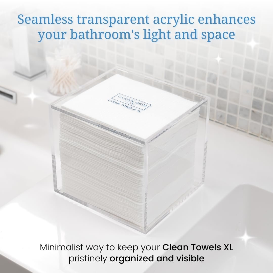 61xif8LLHIL.jpg Transparent Acrylic Towel Container - Image 4