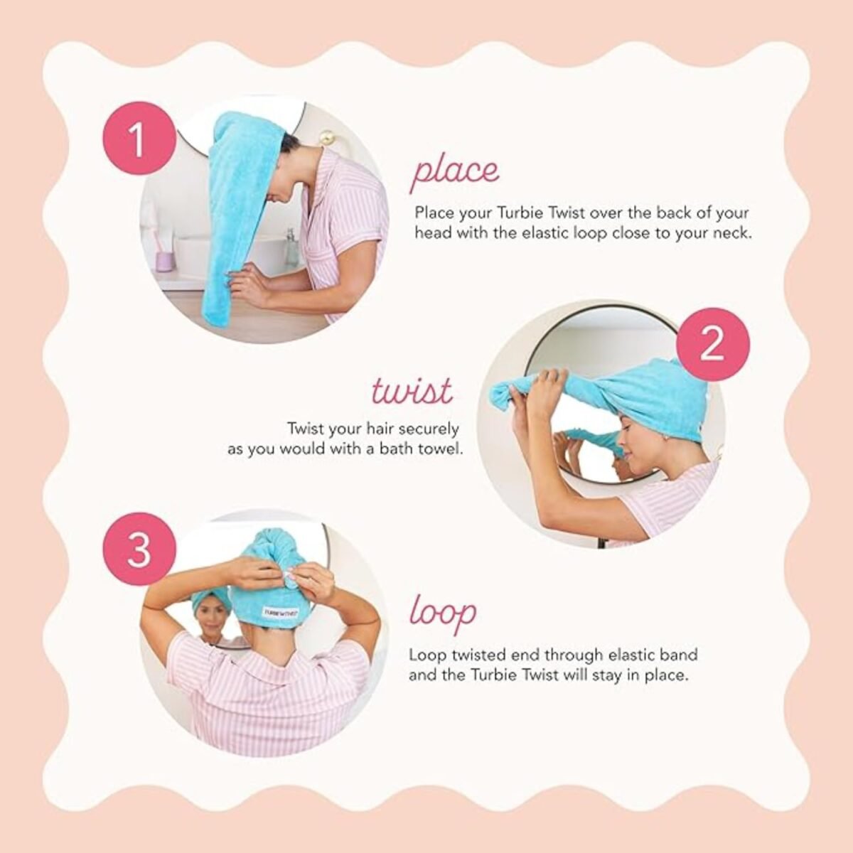 Turbie Twist Microfiber Hair Towel - Image 4