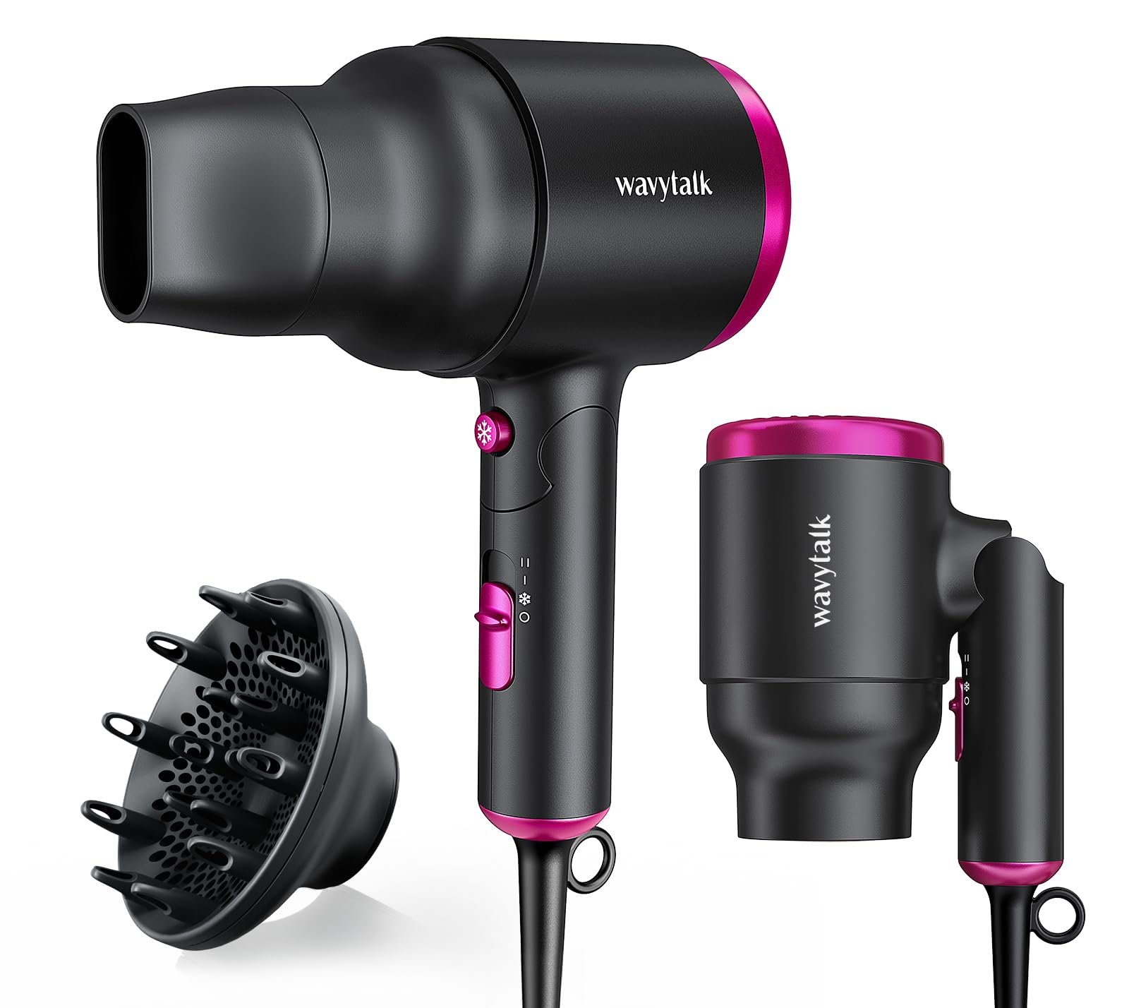61zxfSZEl1L.jpg Wavytalk Foldable Hair Dryer - Image 1