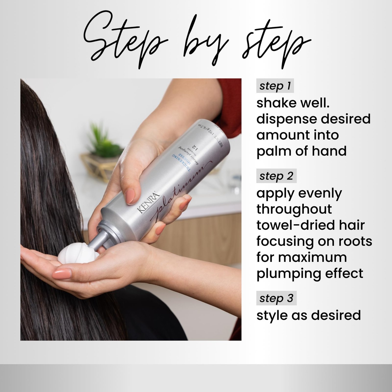 71-6k7mD-L.jpg Kenra Thickening Mousse 12 - Image 4