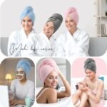 YFONG Large Hair Towel Pack - Image 6