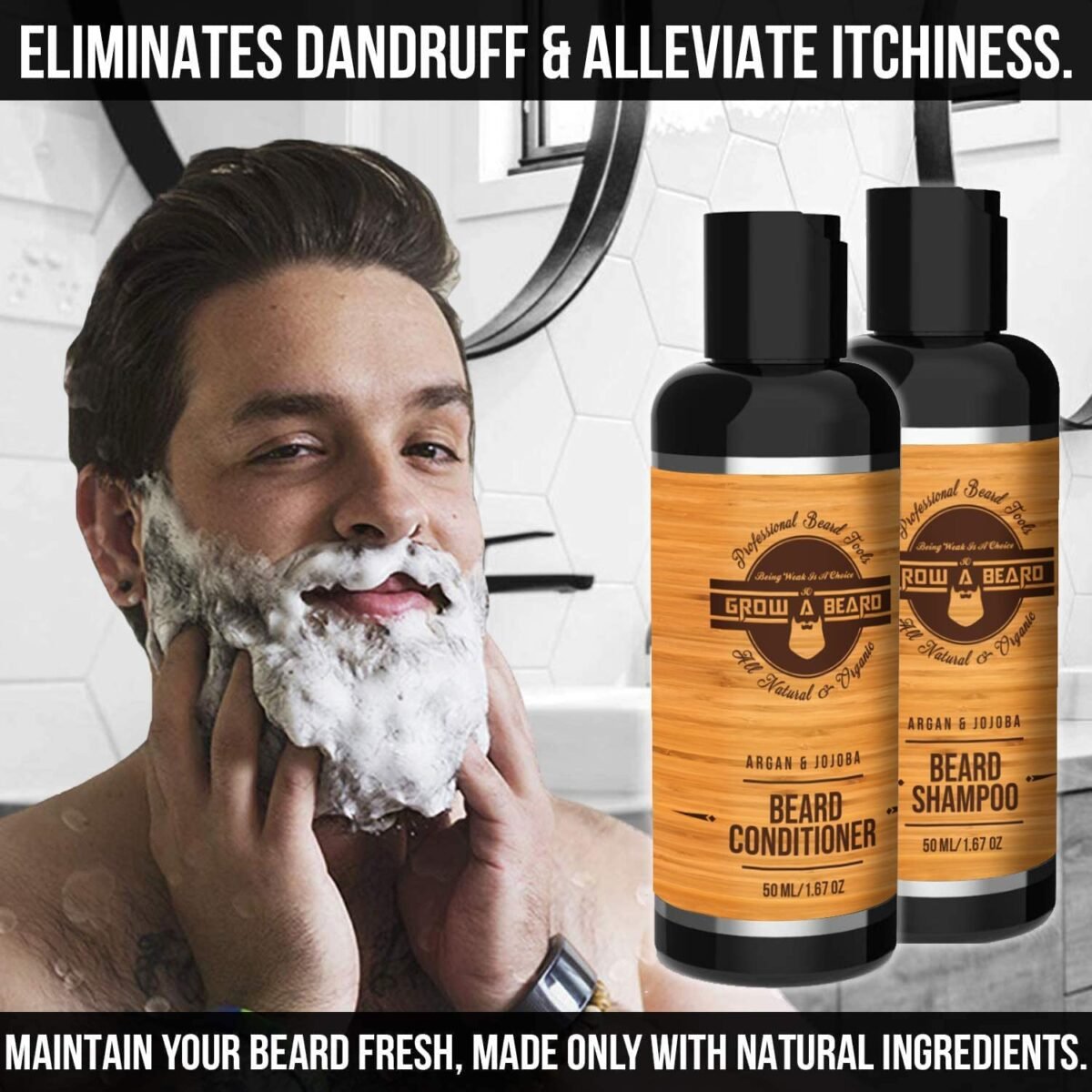 Grow A Beard Grooming Kit - Image 3