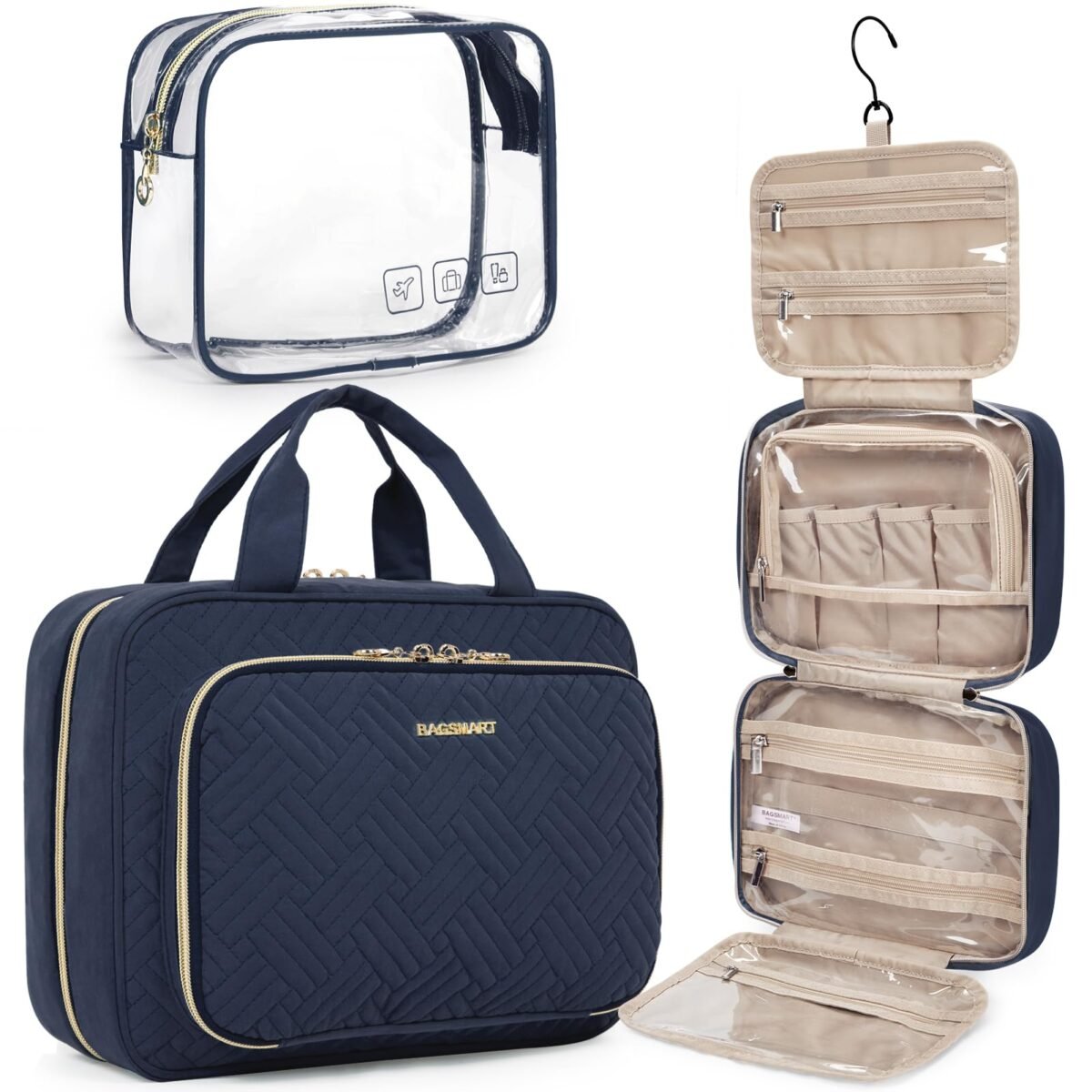 BAGSMART Travel Toiletry Organizer - Image 1