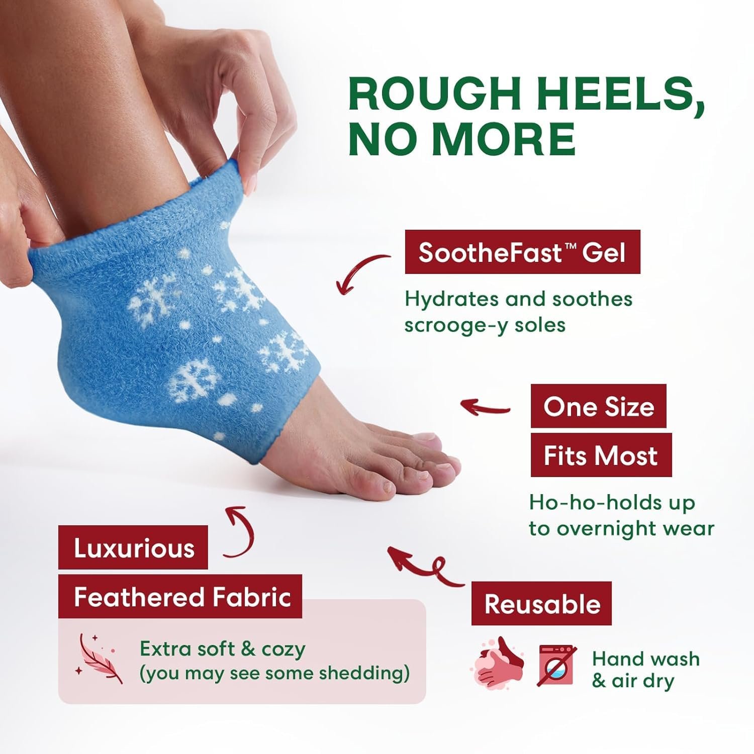 713Ny80R-uL.jpg Dr. Frederick's Heel Socks - Image 4