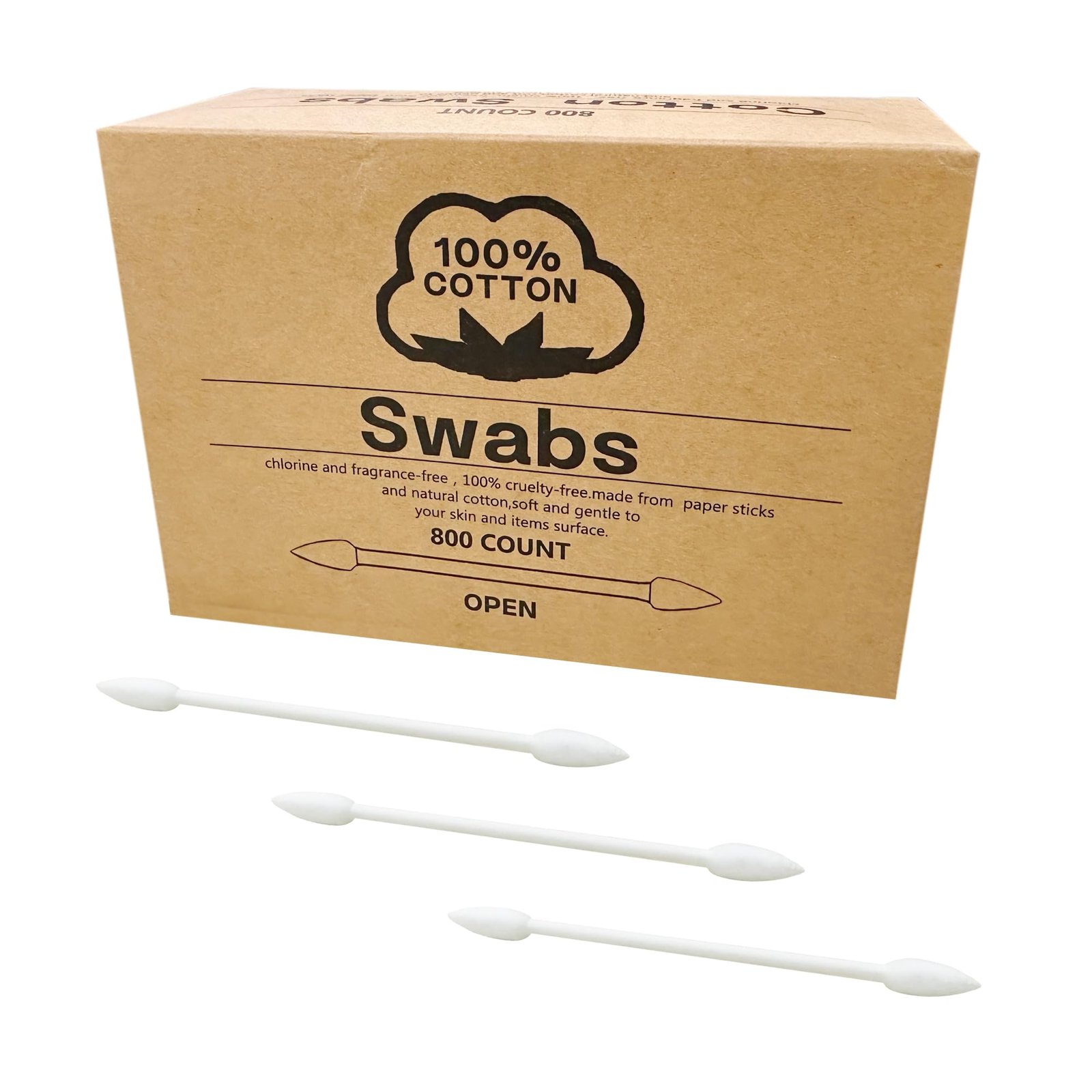 713loR3ldaL.jpg Precision Tip Cotton Swabs - Image 1
