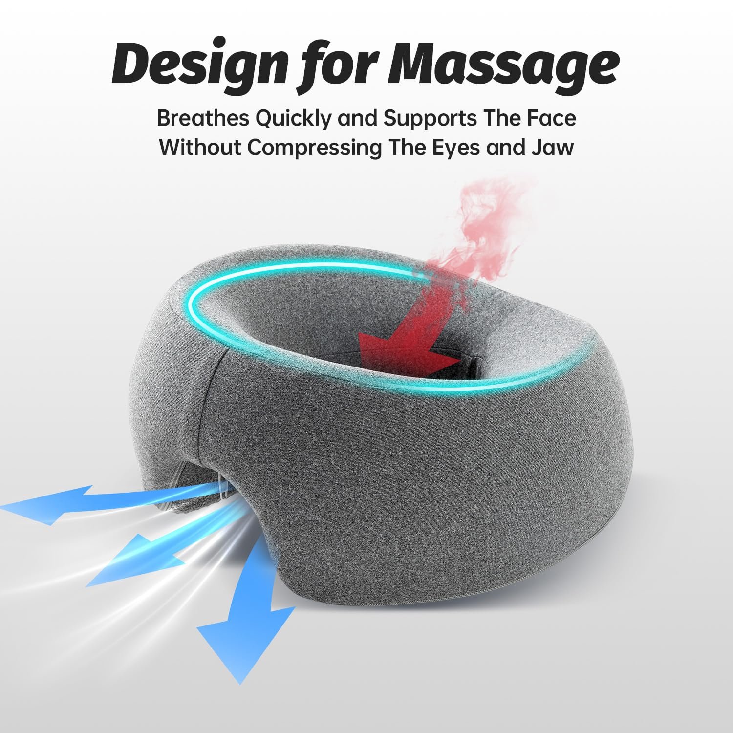 7158wojRXzL.jpg Xiaomubiao Massage Pillow for Bed - Image 5
