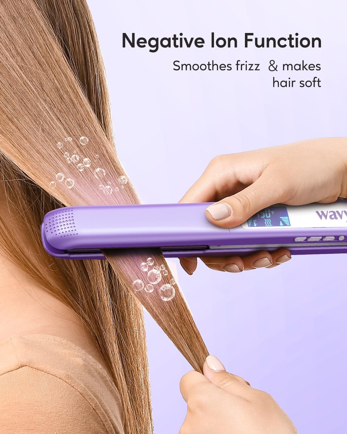 717JwCdYlQL.jpg Wavytalk Titanium Hair Styler - Image 2