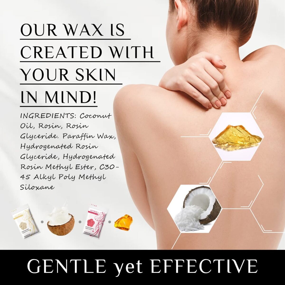 KOTAMU Hair Removal Waxing Kit - Image 5