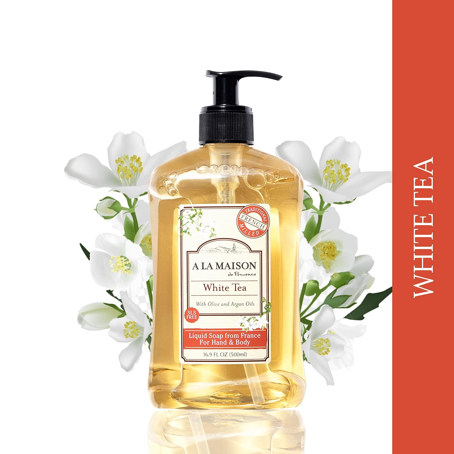 718SwmQTe7S.jpg A La Maison White Tea Liquid Soap - Image 3