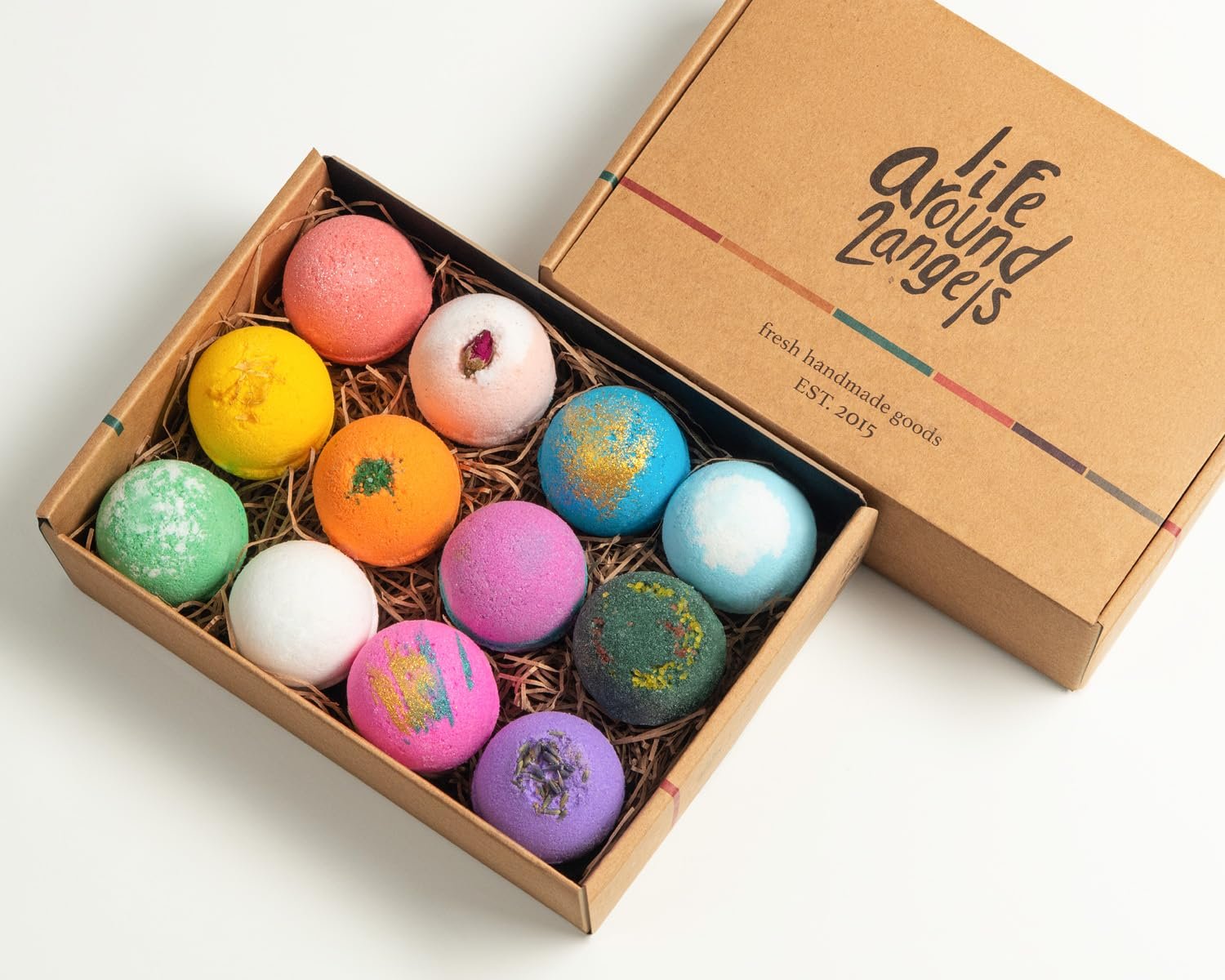 719MppKVo6L.jpg LifeAround2Angels Bath Bombs Set - Image 8