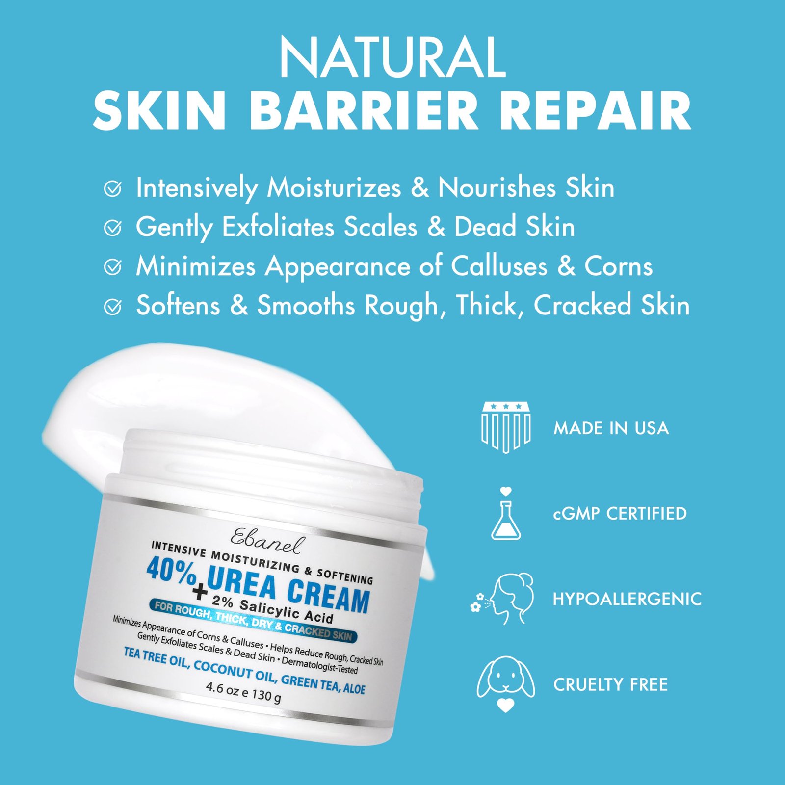 719Zz4sNaWL.jpg Ebanel Urea Foot Cream 40% - Image 3