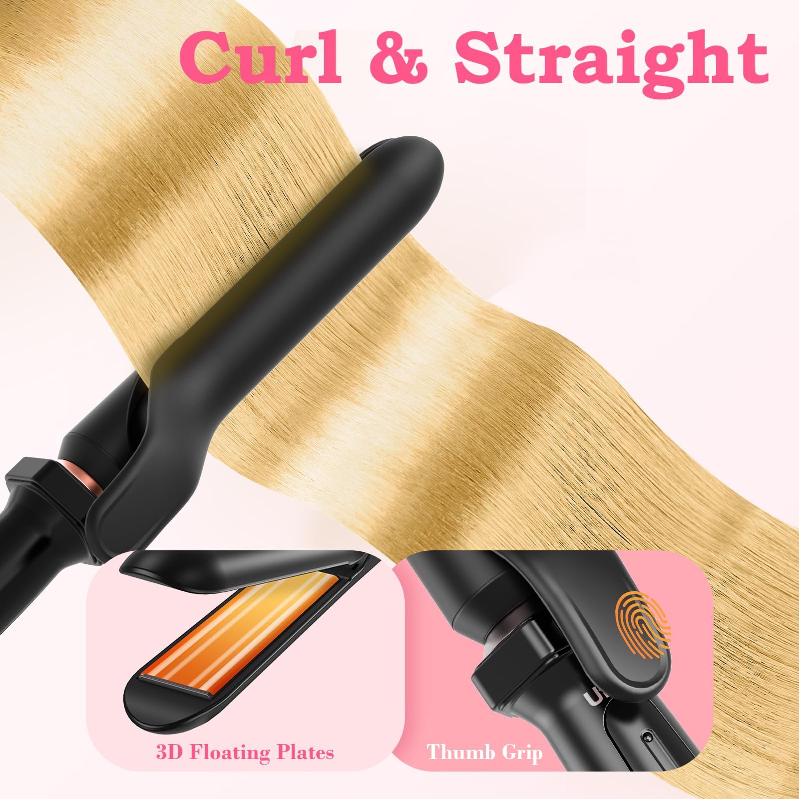 719cL4G0-DL.jpg Ufree 5-in-1 Curling Iron Set - Image 4