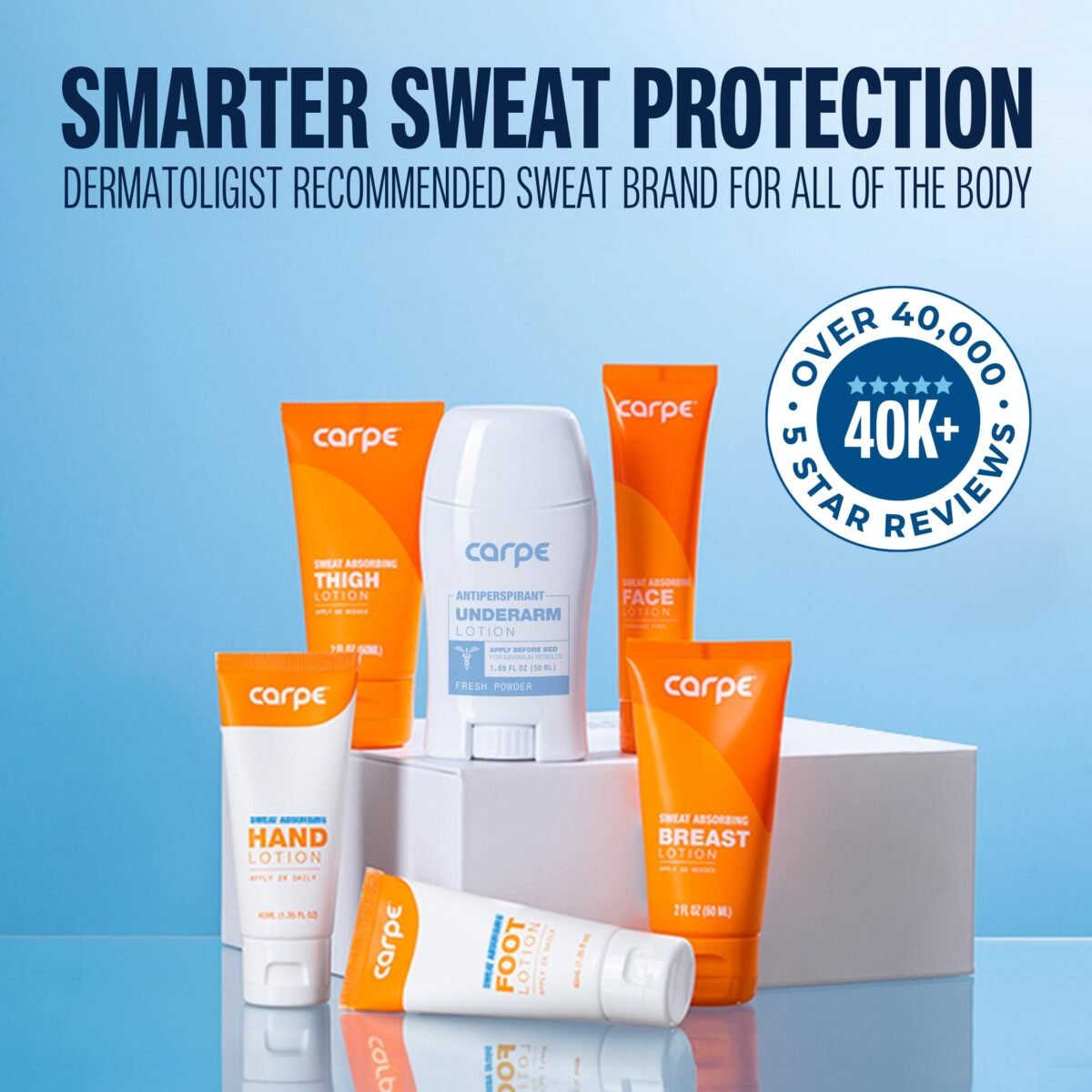 Carpe Sweat Absorbing Foot Lotion - Image 8