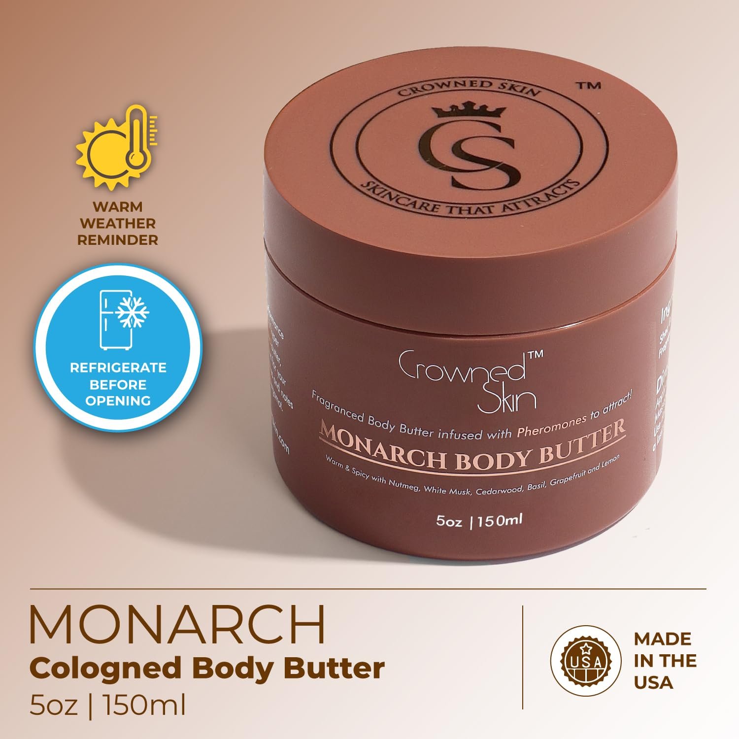71Ak9IhER7L.jpg Crowned Skin Monarch Body Butter - Image 2
