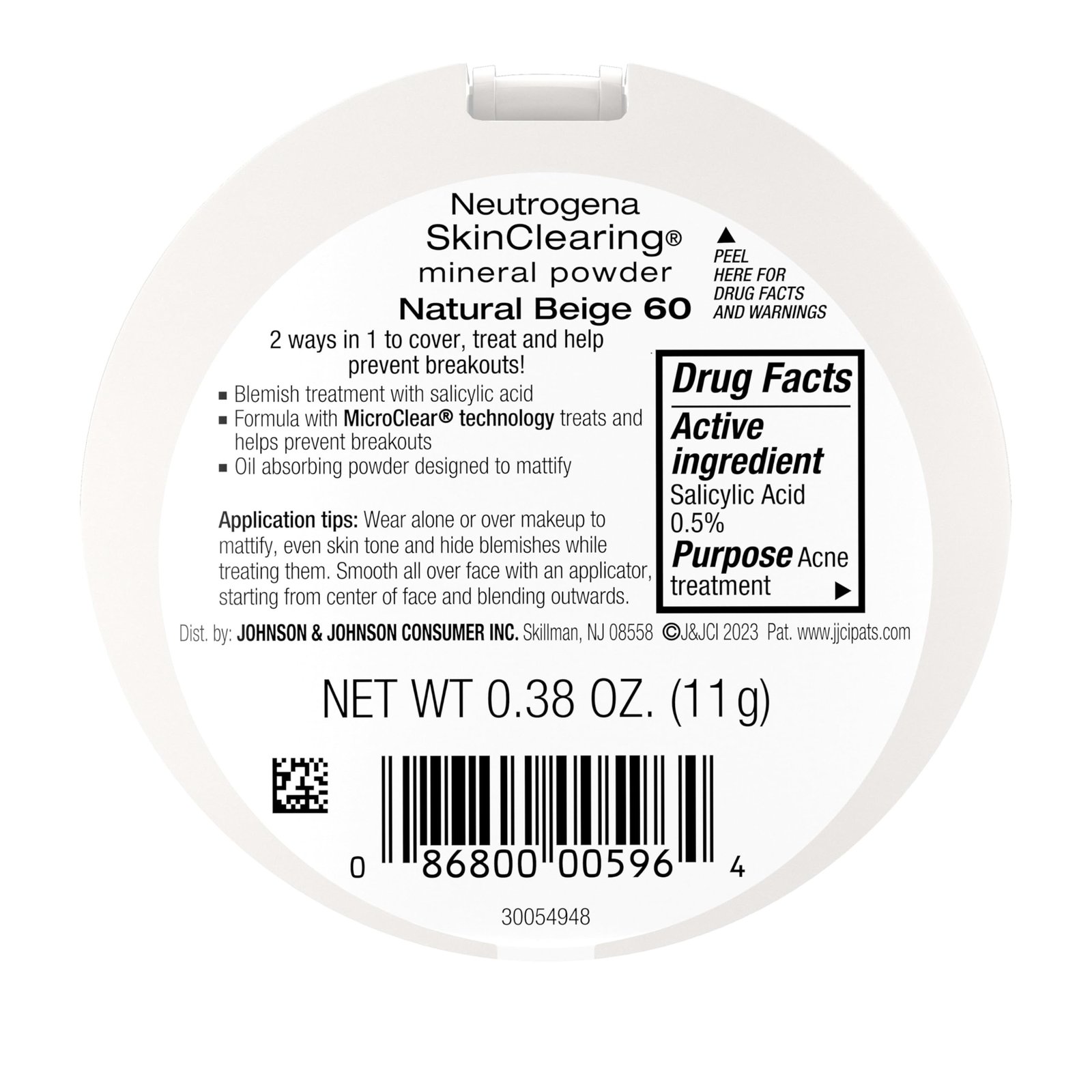 71AutdEfrKL.jpg Neutrogena SkinClearing Pressed Powder - Image 8
