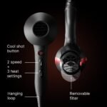TREZORO Professional Ionic Hair Dryer - Image 4