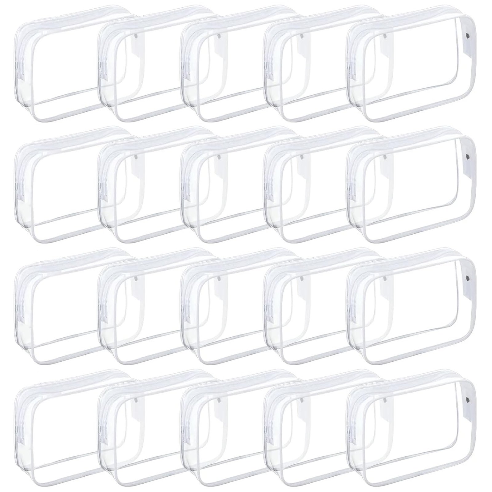 71CvmKdsjWL.jpg Clear PVC Cosmetics Organizer - Image 1