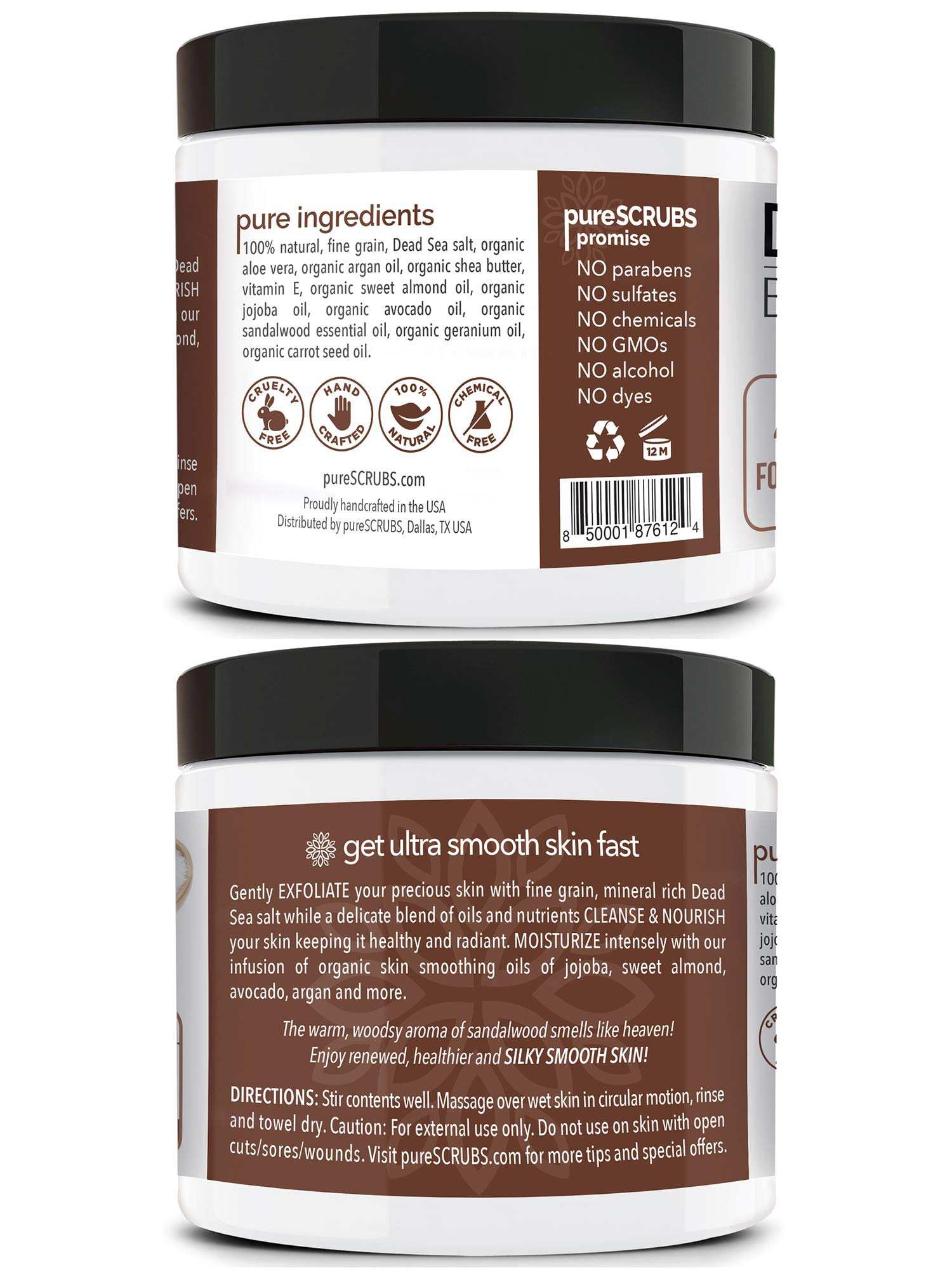 71D1jHg5qL.jpg Premium Sandalwood Body Scrub Set - Image 2
