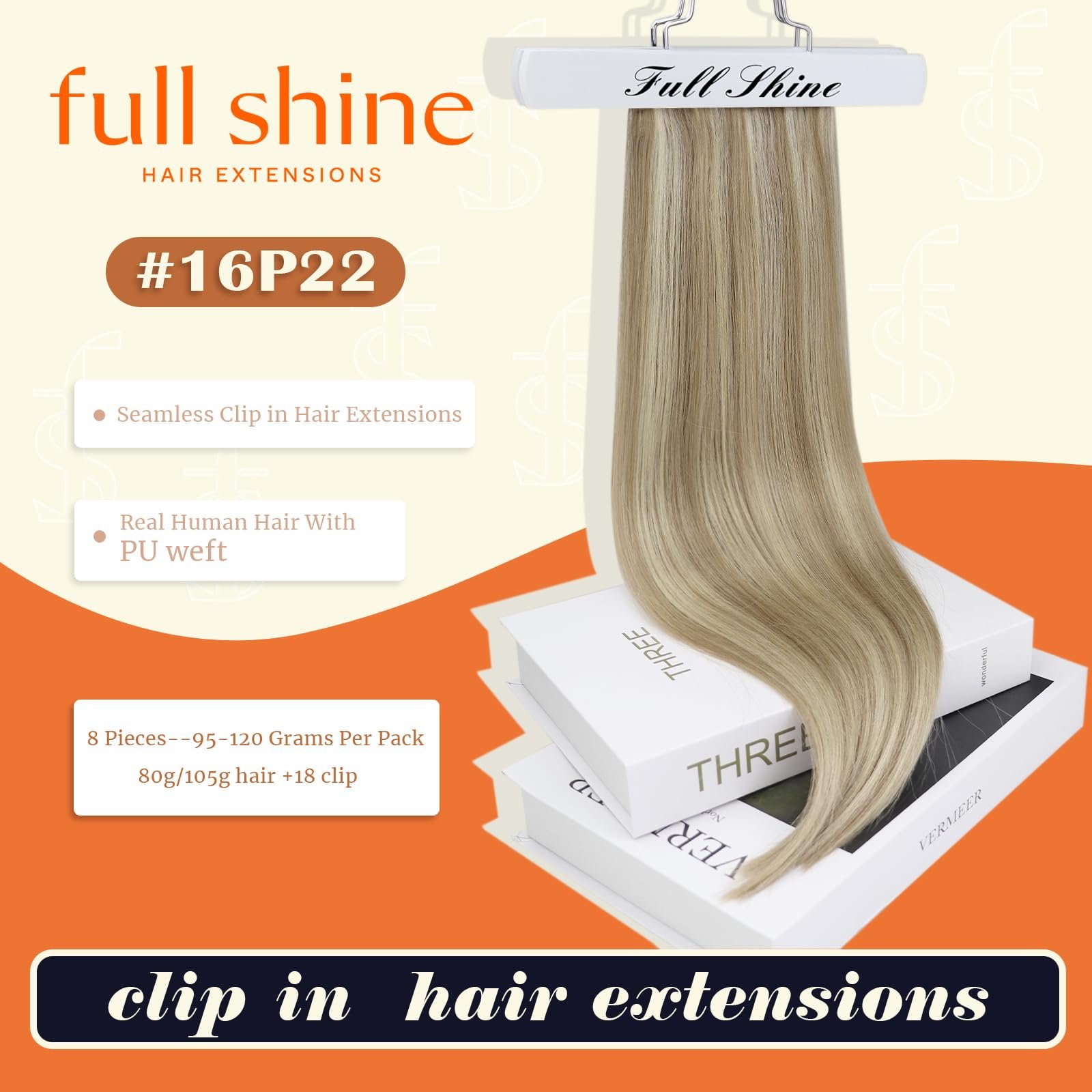 71DEIm2AwZL.jpg Full Shine Seamless Clip-In Extensions - Image 2