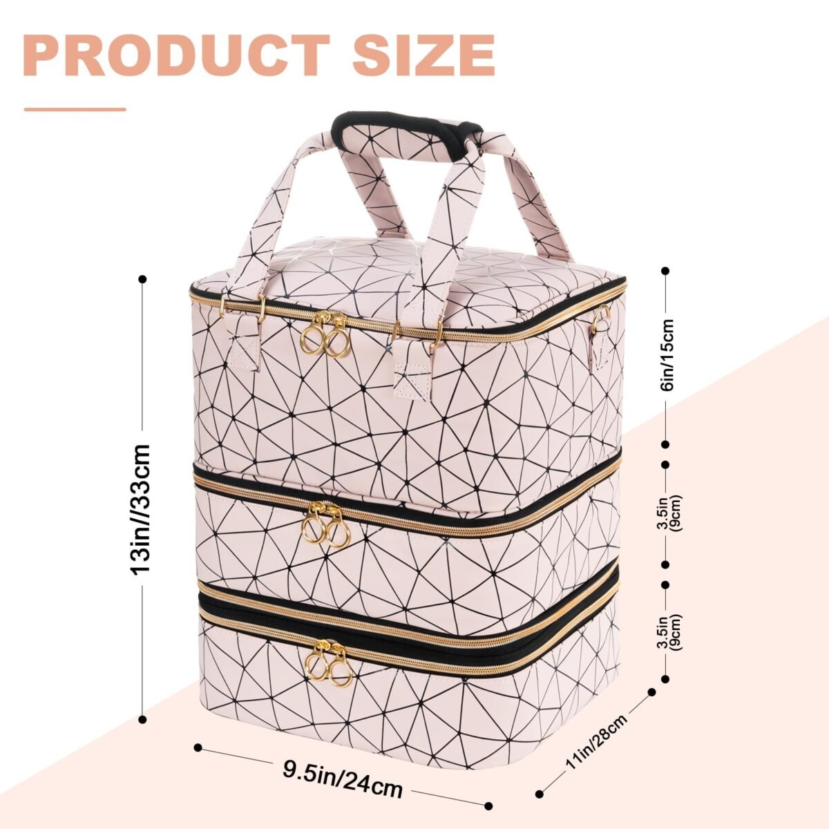 Uross Nail Polish Organizer Bag - Image 5