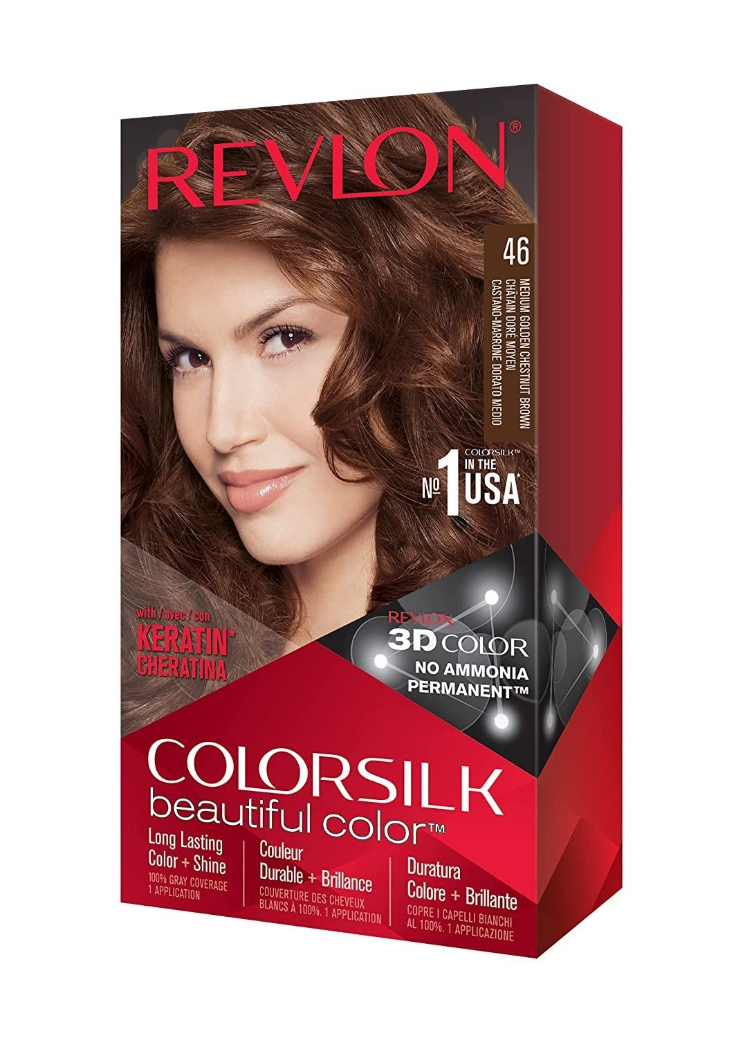 71GxrGRkX2L.jpg Revlon ColorSilk Hair Color - Image 1