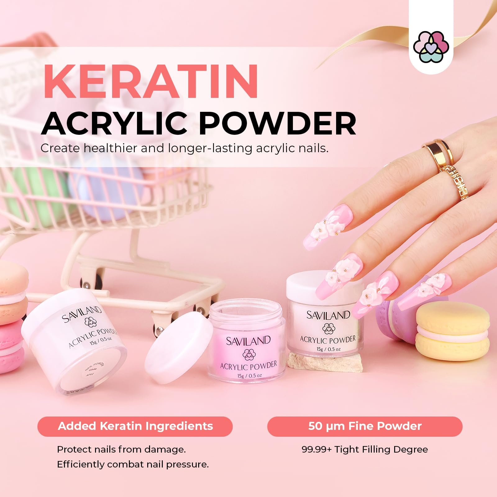 71HmB1hR2L.jpg Professional Acrylic Nail Kit - Image 2