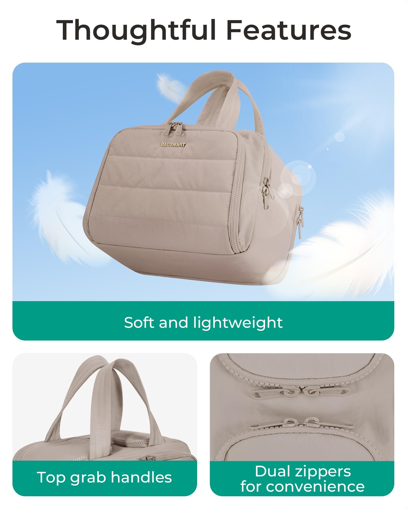 71JN4TzG42L.jpg BAGSMART Travel Toiletry Bag - Image 6