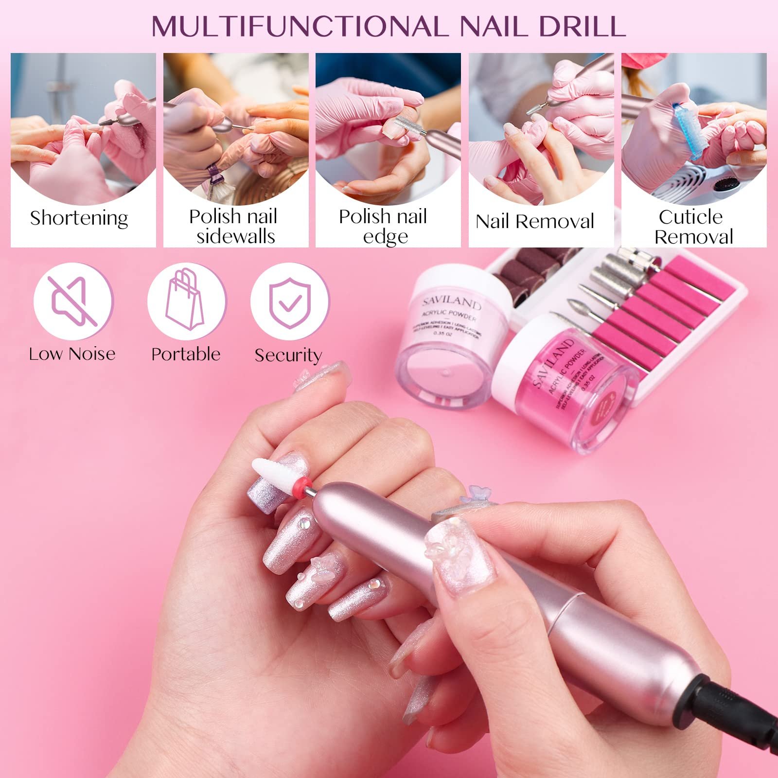 71JY6c0yx6L.jpg Professional Acrylic Nail Kit - Image 3