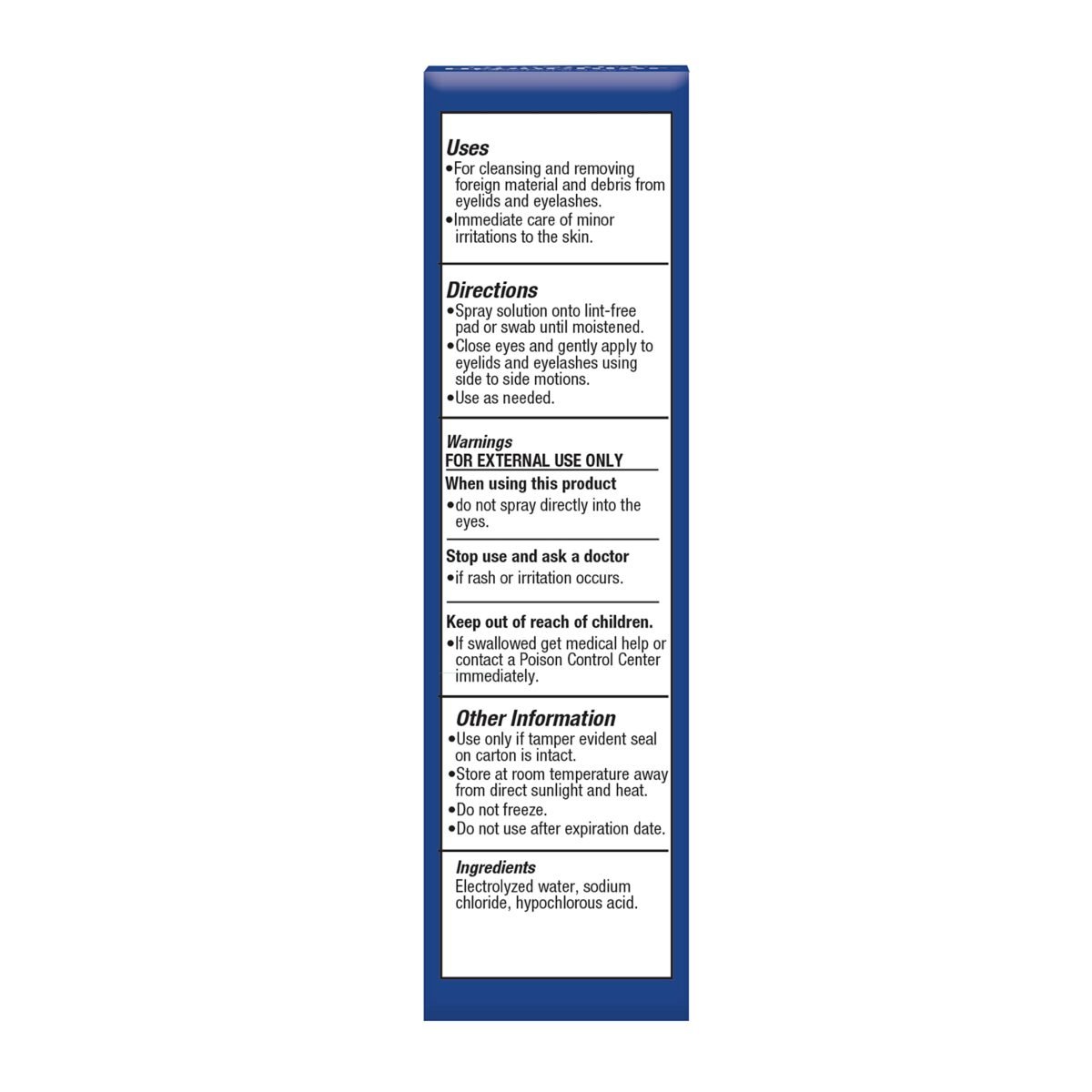 OCuSOFT HypoChlor Eyelid Cleanser - Image 2