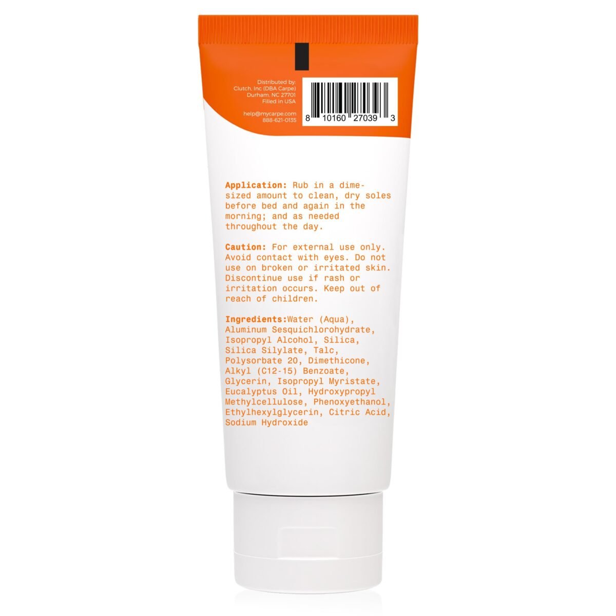 Carpe Sweat Absorbing Foot Lotion - Image 9