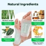 Bandoo Foot Pads - Premium Natural Bamboo Vinegar Care - Image 4