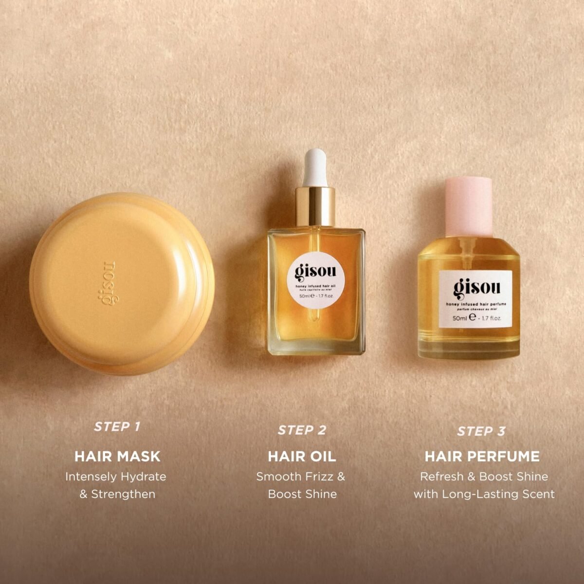 Gisou Hair Mask - Hydration & Repair - Image 10