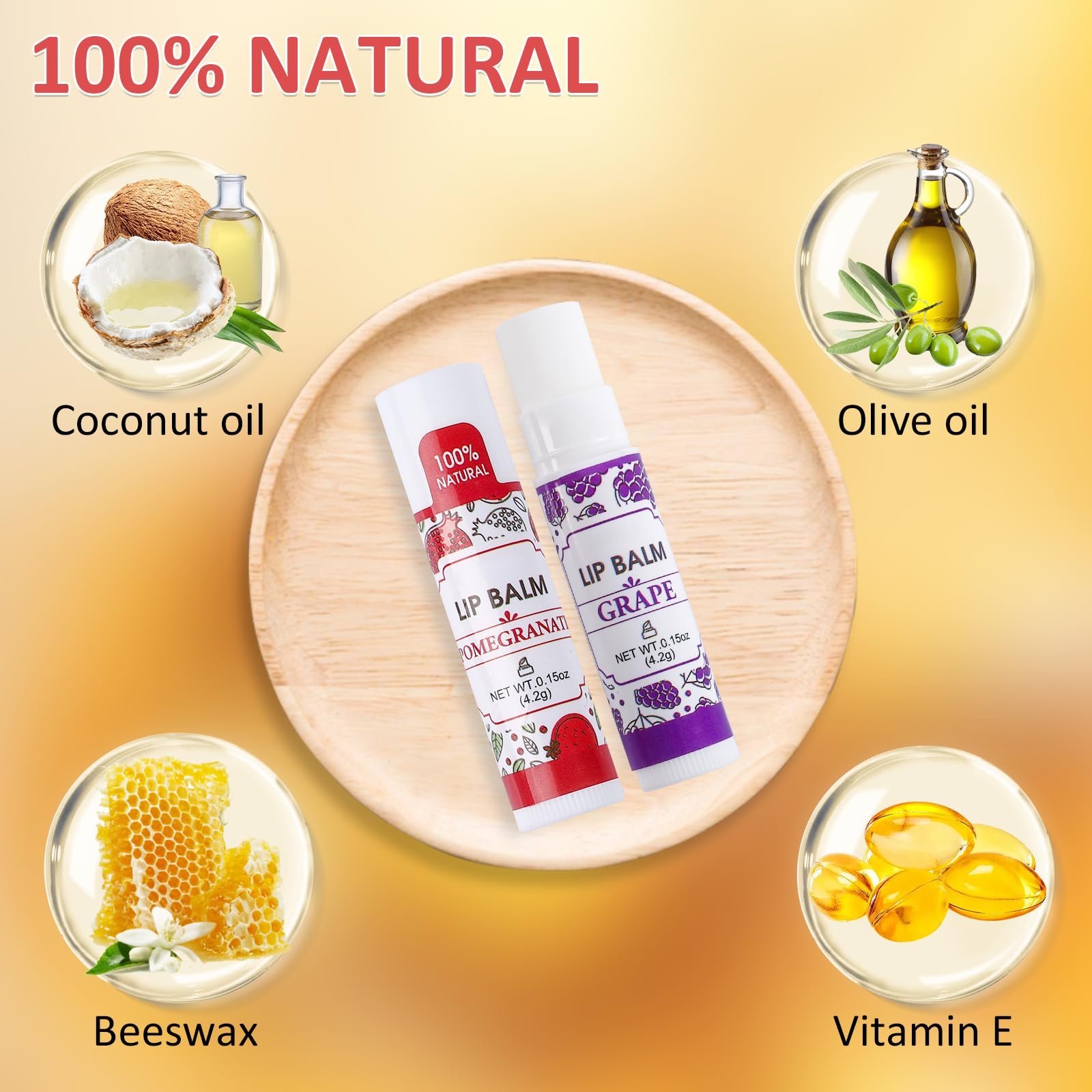 71NVcYF81pL.jpg VISRIE Lip Balm Pack - Image 3