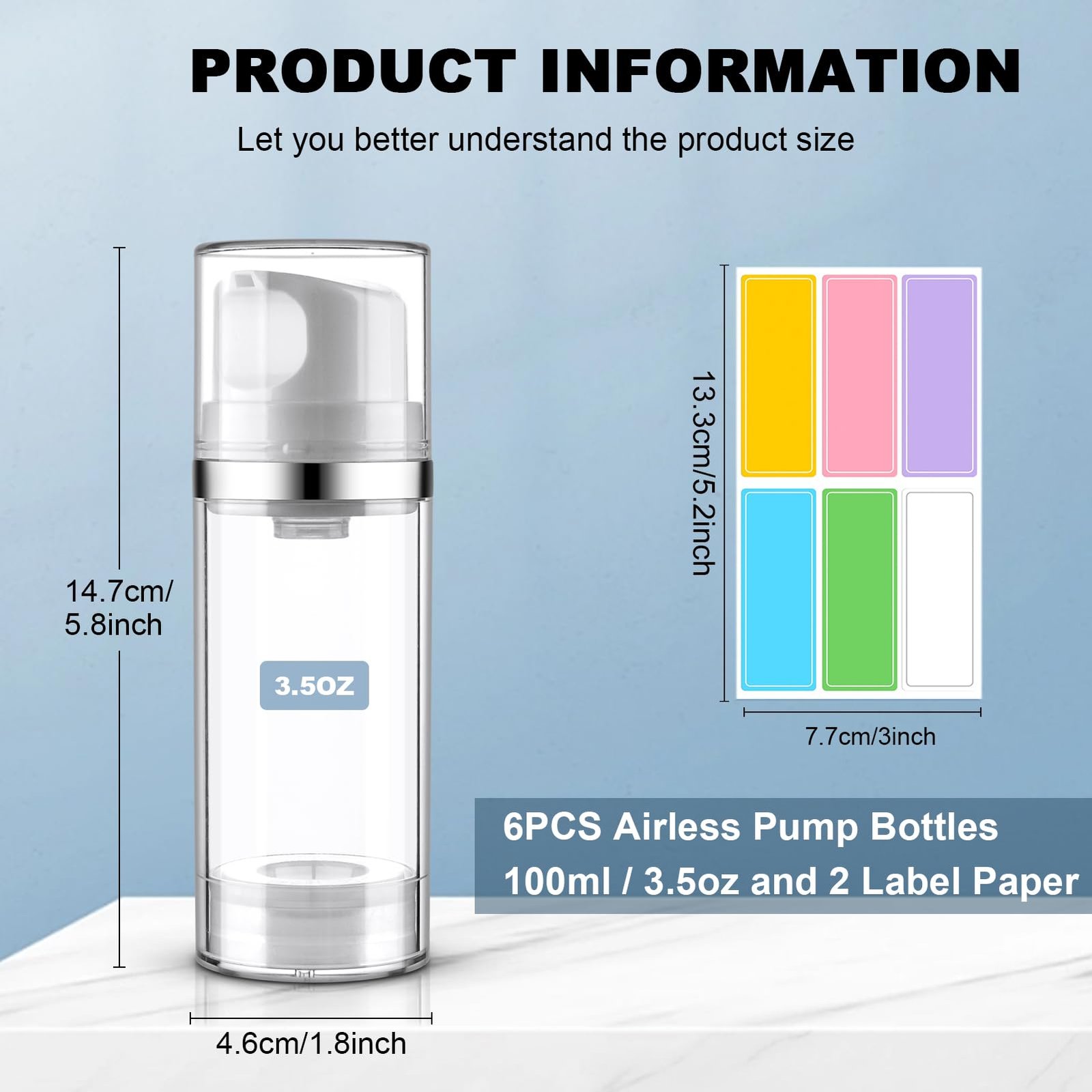 71NmibyyGSL.jpg Cosywell Airless Pump Bottles Set - Image 2